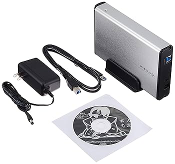Amazon.co.jp: 玄人志向 HDDケース(シルバー) 3.5型対応 USB3.0